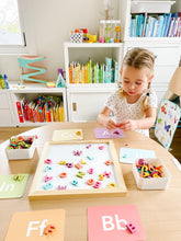 Load image into Gallery viewer, Magnetic Board + Letters + Cards Sensory Kit