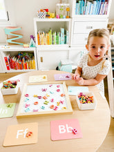 Load image into Gallery viewer, Magnetic Board + Letters + Cards Sensory Kit