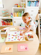 Load image into Gallery viewer, Magnetic Board + Letters + Cards Sensory Kit
