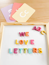 Load image into Gallery viewer, Magnetic Board + Letters + Cards Sensory Kit