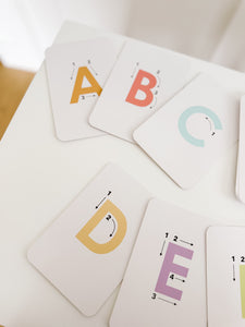 Letter Tracing Flashcards