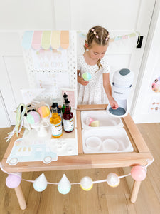 Snow Cone Shop Dramatic Play