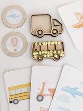 Load image into Gallery viewer, Transportation Mini Tray Sensory Kit