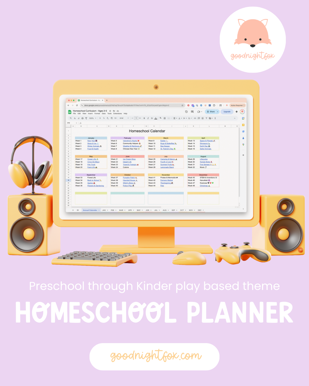 Homeschool Curriculum & Lesson Planner