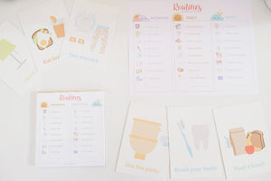 Routines Flashcards Bundle