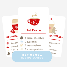 Load image into Gallery viewer, Winter Mud Kitchen Recipe Cards Bundle