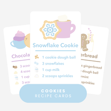 Load image into Gallery viewer, Printed/Laminated Winter Recipe Cards