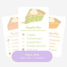 Load image into Gallery viewer, Fall Mud Kitchen Recipe Bundle