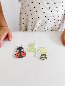 Bugs Acrylic Charms