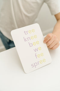 Rhyming Words Flash Cards