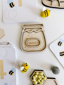 Bee Counting Play Tray Sensory Kit