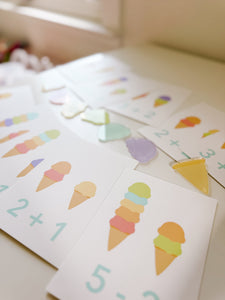 Ice Cream Math Sensory Kit