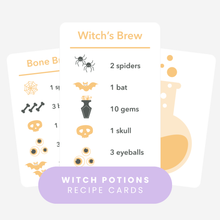 Load image into Gallery viewer, Printed/Laminated Fall Recipe Cards
