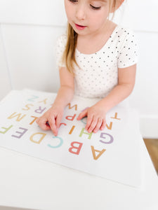 Alphabet & Numbers Placemat