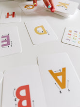 Load image into Gallery viewer, Tracing Alphabet Cards