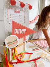 Load image into Gallery viewer, Burger Diner Dramatic Play Printable Kit