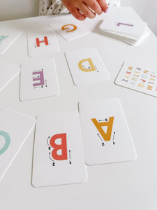 Tracing Alphabet Cards