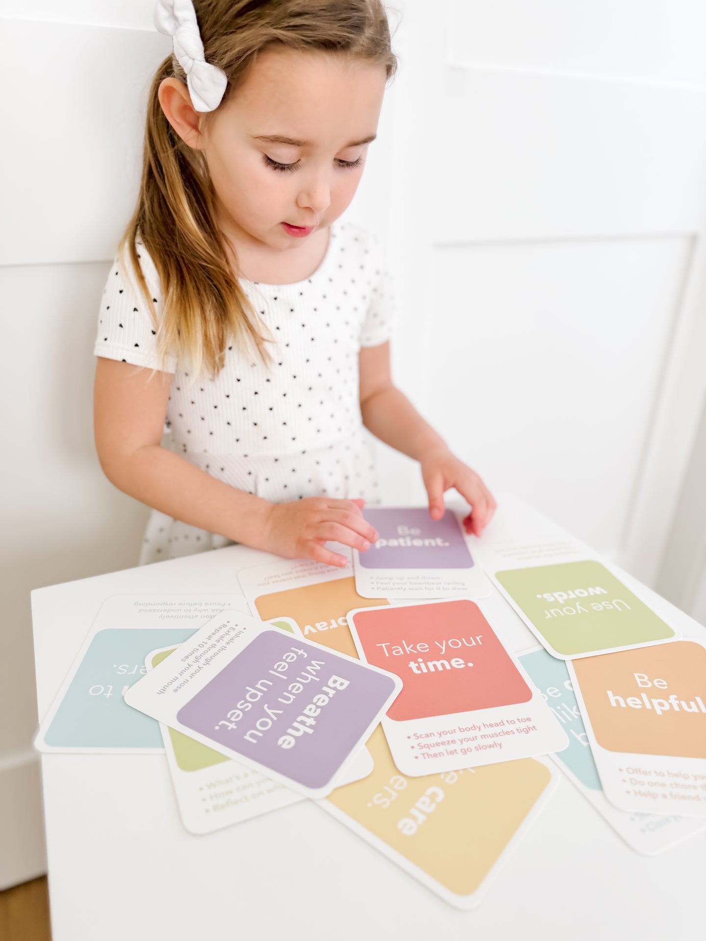 Toddler Mindfulness Flash Cards