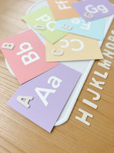 Load image into Gallery viewer, Alphabet Wooden Letters Sensory Kit