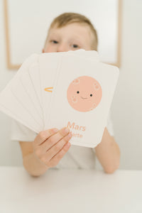 Space Planet Flashcards