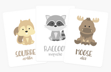 Load image into Gallery viewer, Woodland Animal Flashcards