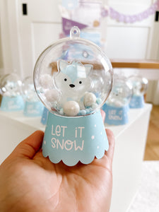 Printable Winter Classroom Snowglobes Gift