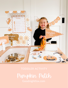 Pumpkin Patch Printable Dramatic Play