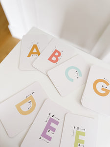 Letter Tracing Flashcards