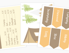 Load image into Gallery viewer, Camping Tent Dramatic Play Kit