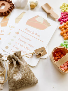 Pie Making Sensory Kit