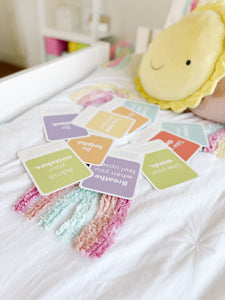 Toddler Mindfulness Flash Cards