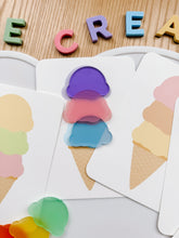 Load image into Gallery viewer, Ice Cream Scoops Sensory Kit