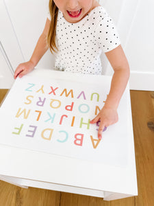 Alphabet & Numbers Placemat