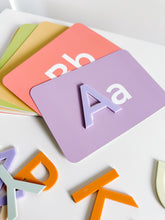 Load image into Gallery viewer, Alphabet Acrylic Letters Sensory Kit