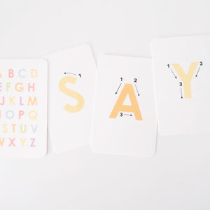 Tracing Alphabet Cards