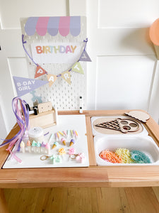 Birthday Sensory Printable Dramatic Play Kit