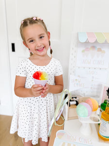 Snow Cone Shop Dramatic Play