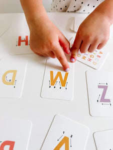 Tracing Alphabet Cards