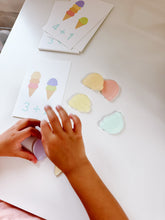 Load image into Gallery viewer, Ice Cream Math Sensory Kit