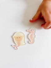 Load image into Gallery viewer, Mermaid Acrylic Charms (2)