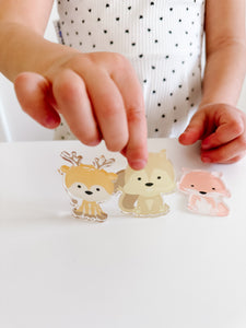 Woodland Animal Acrylic Charms