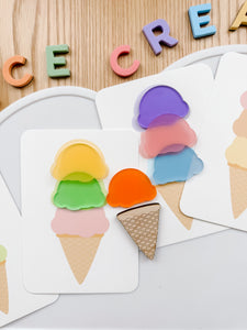 Ice Cream Scoops Sensory Kit