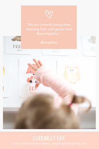 Woodland Animal Flashcards