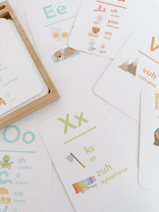 Letter Sounds Phonics Flashcards