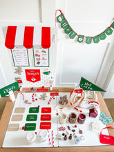 Load image into Gallery viewer, Red &amp; White Hot Cocoa Dramatic Play Printables