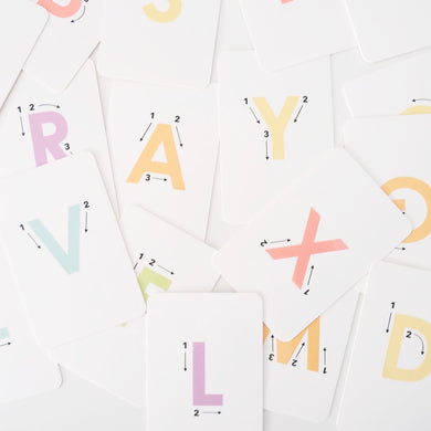 Tracing Alphabet Cards