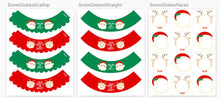 Load image into Gallery viewer, Reindeer &amp; Santa Snow Globes