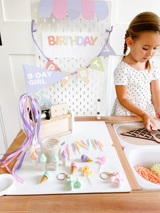 Birthday Sensory Printable Dramatic Play Kit