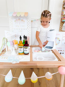 Snow Cone Shop Dramatic Play