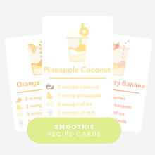 Load image into Gallery viewer, Printed/Laminated Spring Recipe Cards